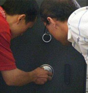 黄石保险箱开锁